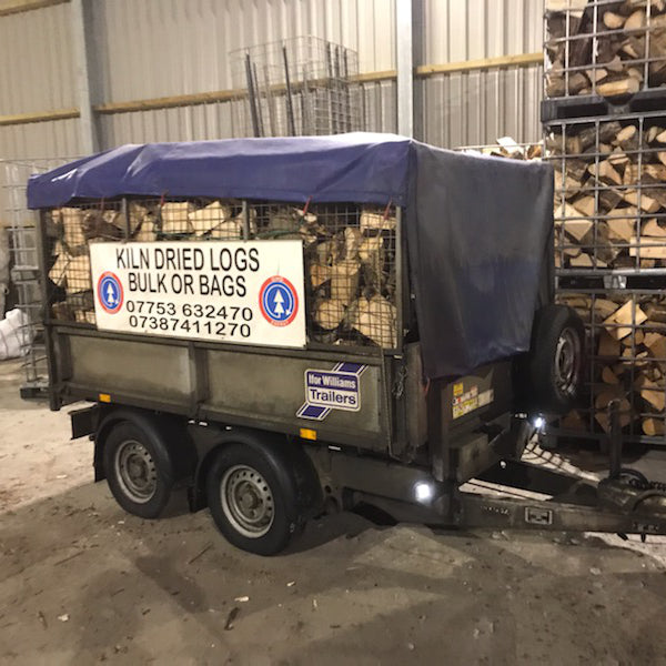 Trailer Load of Kiln Dried Logs