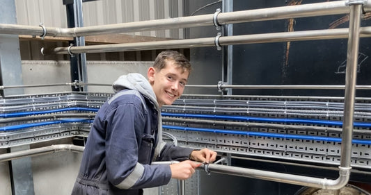 GMG Energy hails contribution of apprentice Finlay, its first ever Modern Apprentice, and expects to hire another youngster to learn the business of renewables