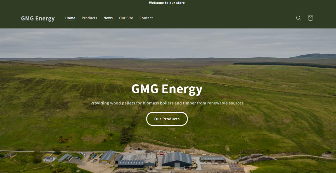 Wood You Like? GMG Energy’s new online shop makes it simple to order dried logs, sawdust, biomass pellets and a wide range of renewable timber products
