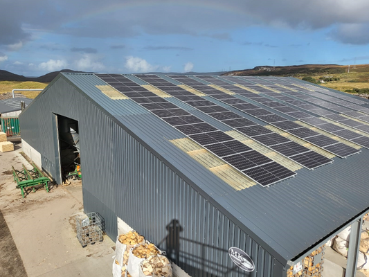 Up and running. Sutherland-based GMG Energy switches on its huge solar array to provide energy for its burgeoning local business